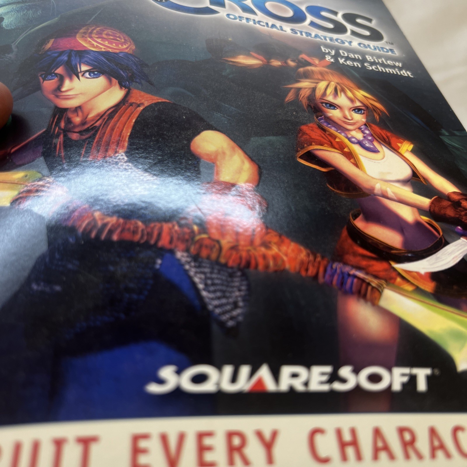 Chrono Cross Official Strategy Guide Brady Games Sony PlayStation Squaresoft