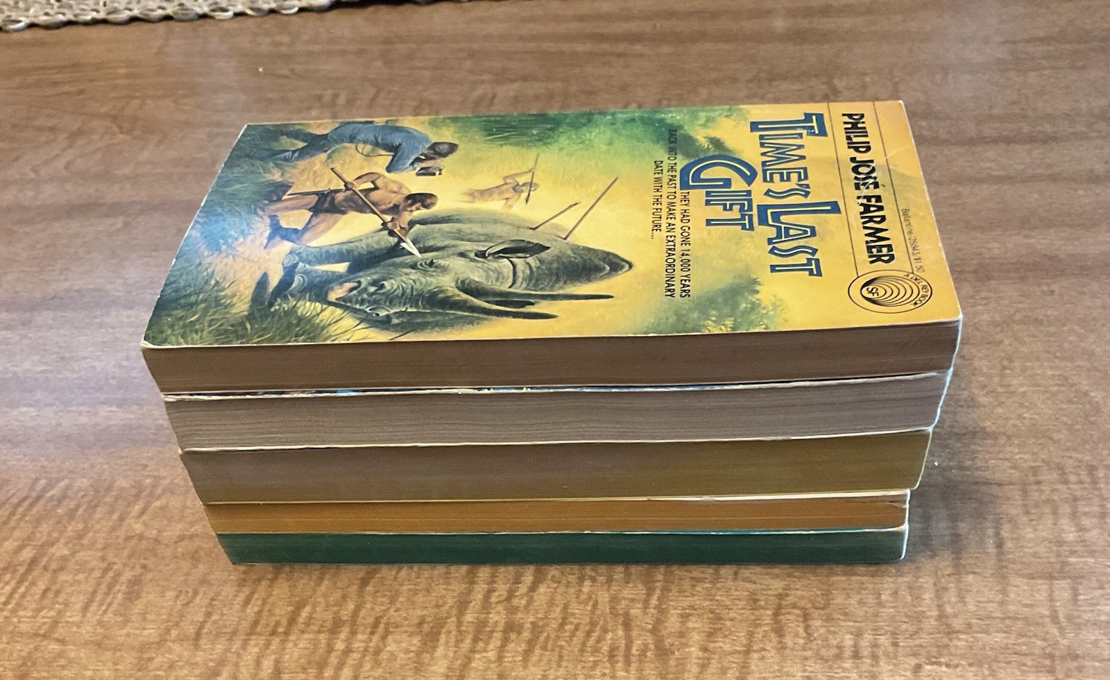 Philip Jose Farmer Paperback Book Lot Of 5 Green Odyssey Jesus On Mars Gate Time
