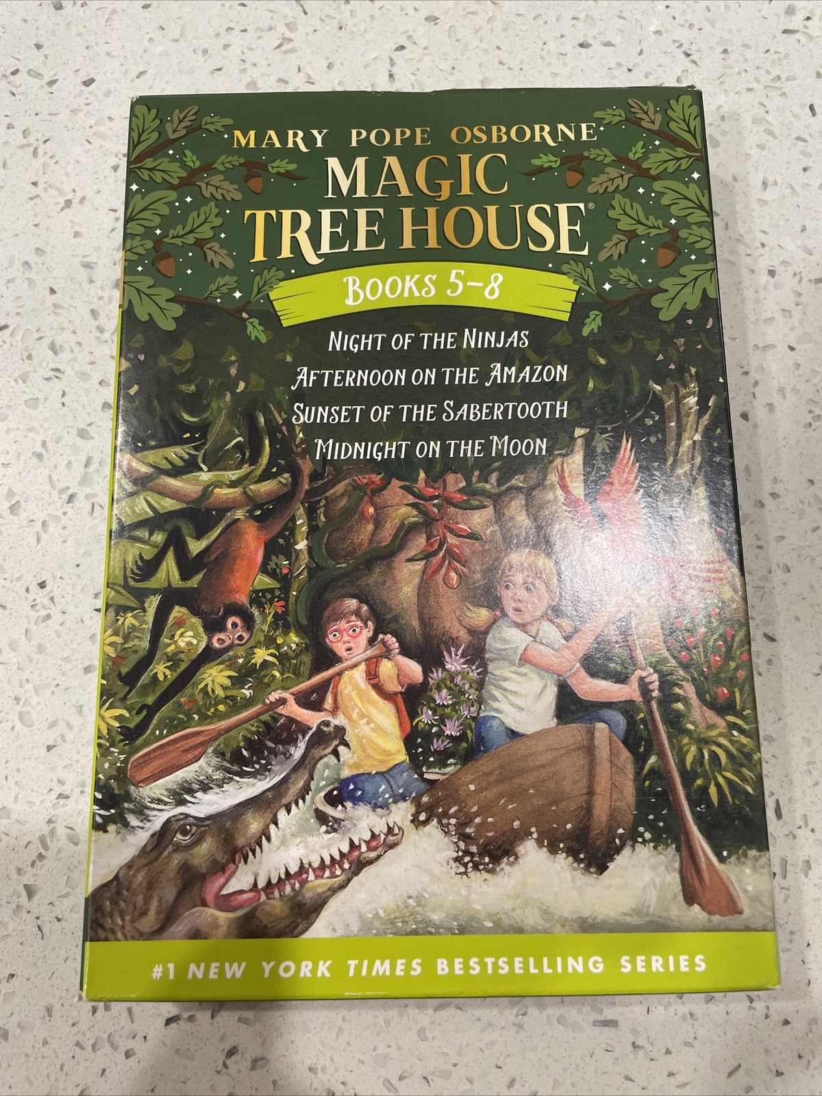 Magic Tree House Boxed Set, Books 5-8: Night of the Ninjas, Afternoon on NEW