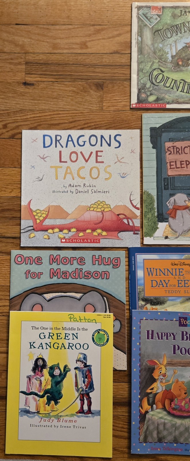 Random Lot of 18 Children’s Reading Books Scholastic National Geographic Etc