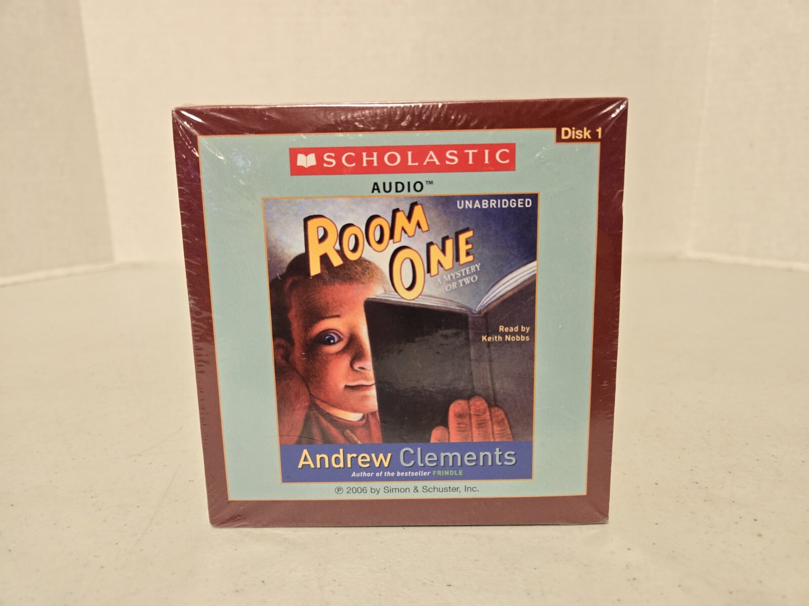 Scholastic Audio “Room One: A Mystery or Two” 2006 Audiobook – 3 Disc Set – NEW