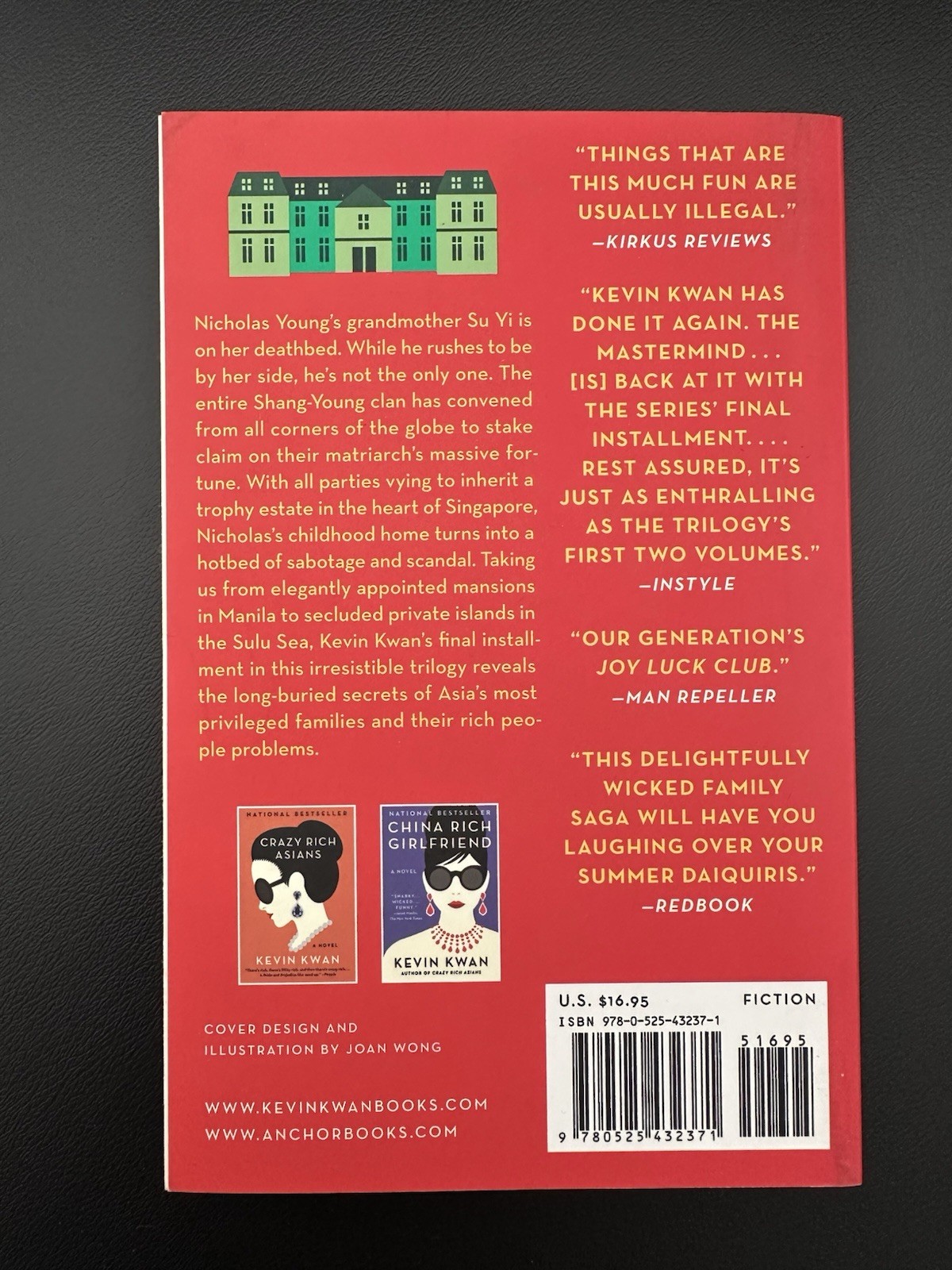 Crazy Rich Asians Paperback Trilogy by Kevin Kwan