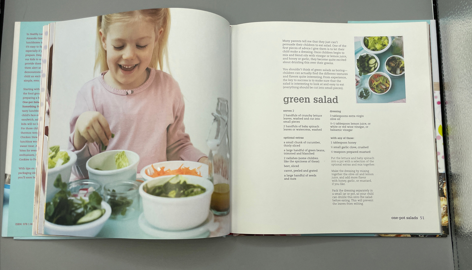 Healthy Lunchboxes for Kids by Grant, Amanda ~ HC/DJ Book Very Good