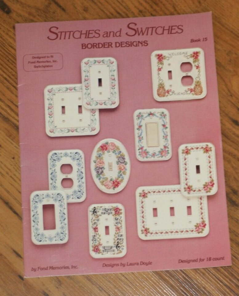 VTG Fond Mermories Book 15 ‘Stitches and Switches” Border Designs by Laura Doyle