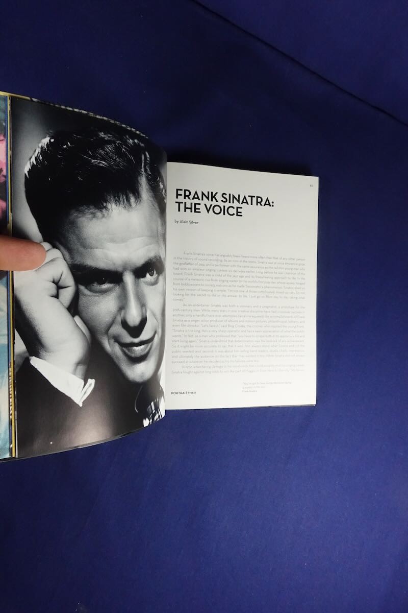 SINATRA Alain Silver TASCHEN MOVIE ICONS BOOK Frank Sinatra Photos Photography