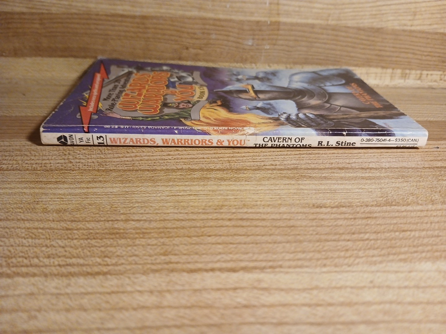Wizards Warriors & You Book 13 Cavern Of The Phantoms By R. L. Stine CYOA