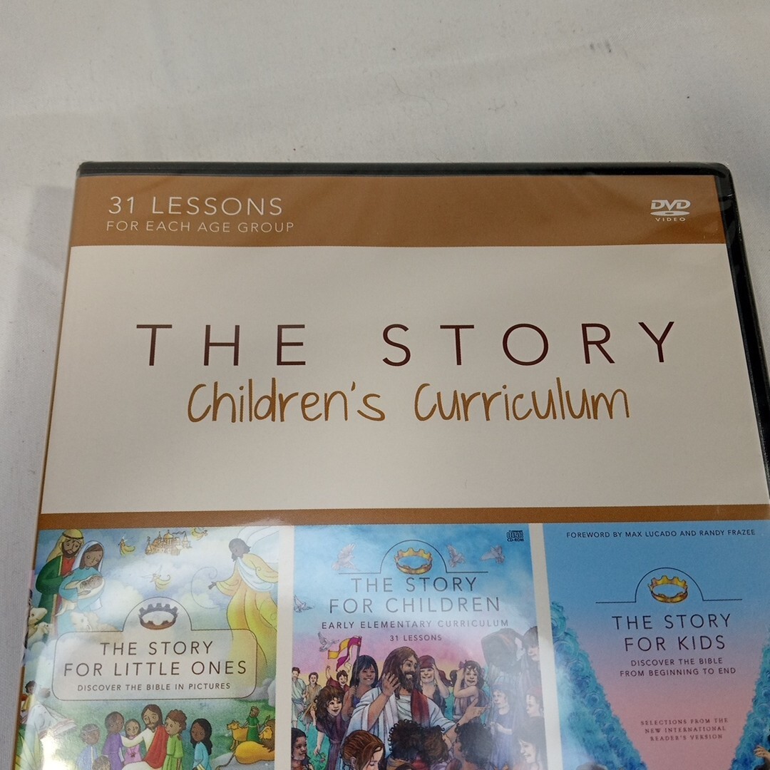 The Story Children’s Curriculum: 124 Lessons DVD – 3 Disc Set by Zondervan NEW