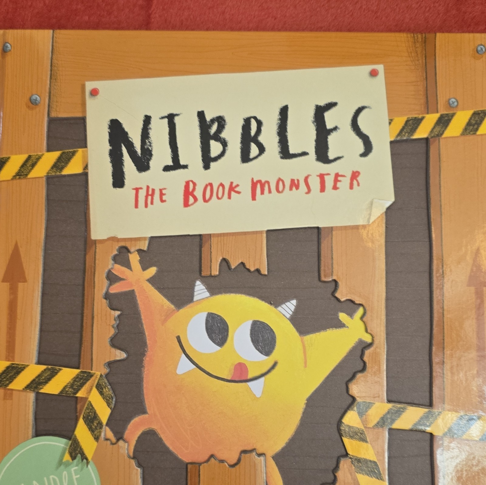 Emma Yarlett Nibbles: The Book Monster Nibbles Ser. Hardcover English Ages 4-8