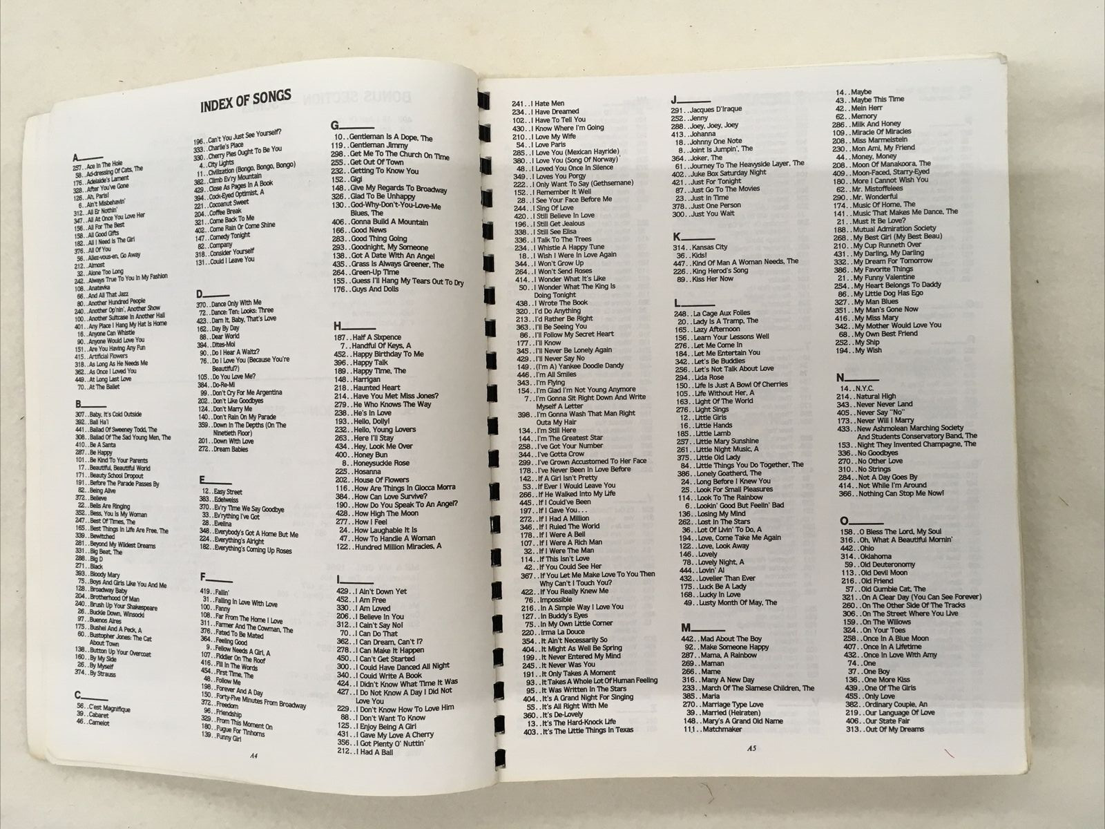The Ultimate Broadway Fake Book (502 Pages) c5