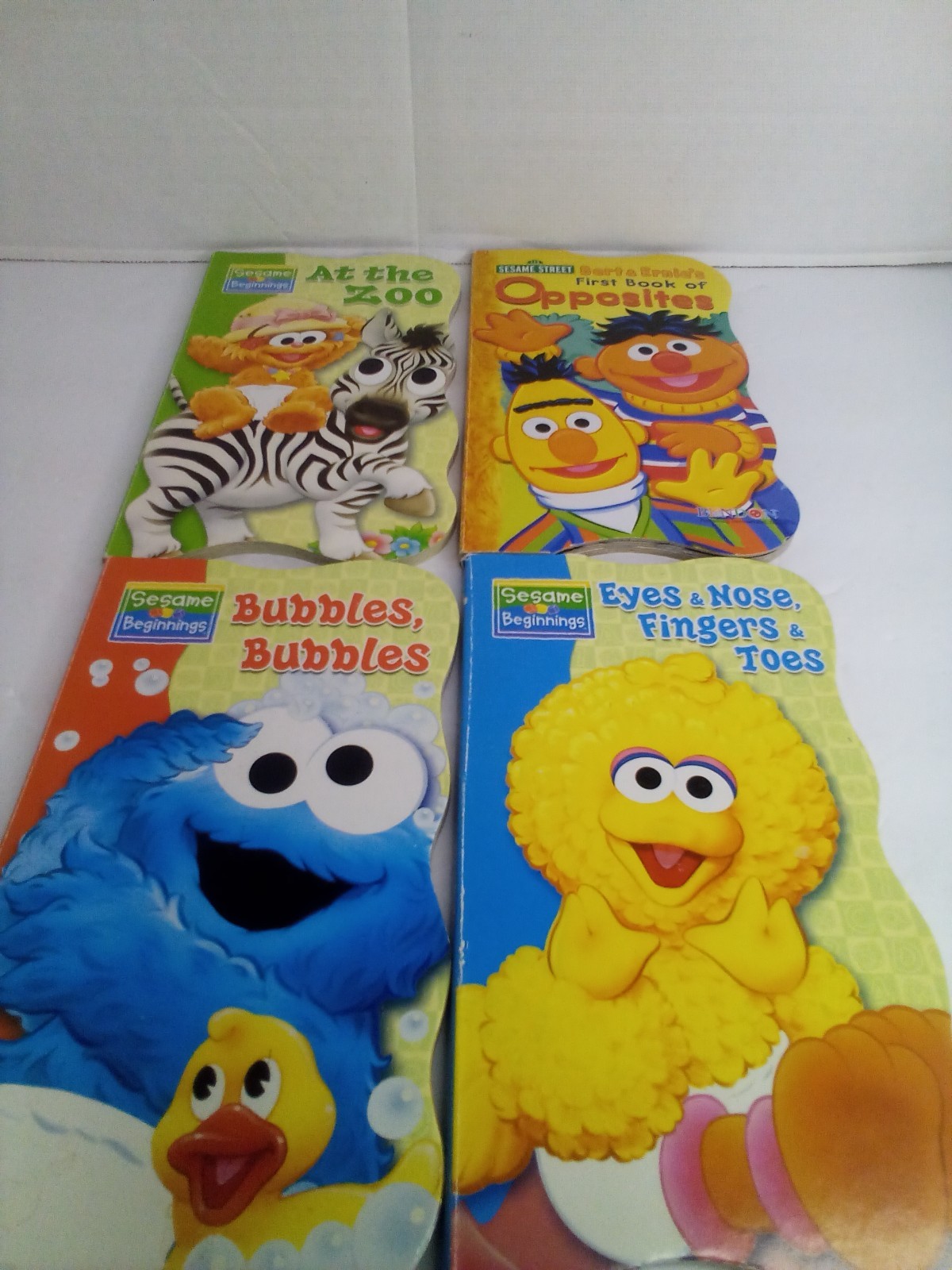Sesame Street Board Book Lot of 4 Bendon Publishing