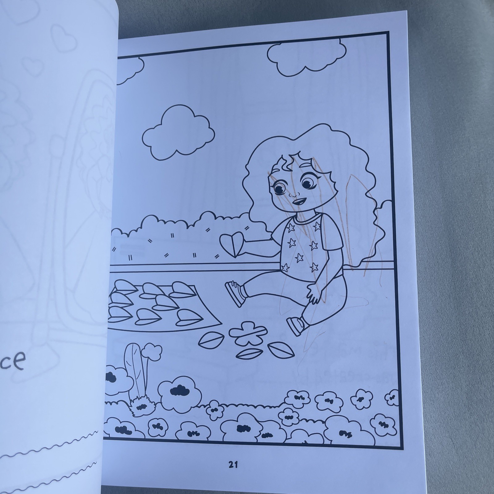The Orange & Ginger Soapy Shampoo’s BIG HUGE Coloring Book Black & White Lines