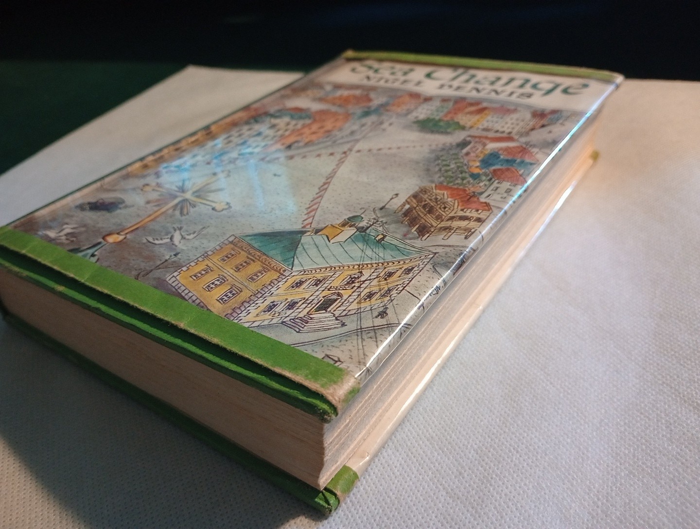 A Sea Change by Nigel Dennis (1949 Hardcover) Houghton Mifflin VINTAGE