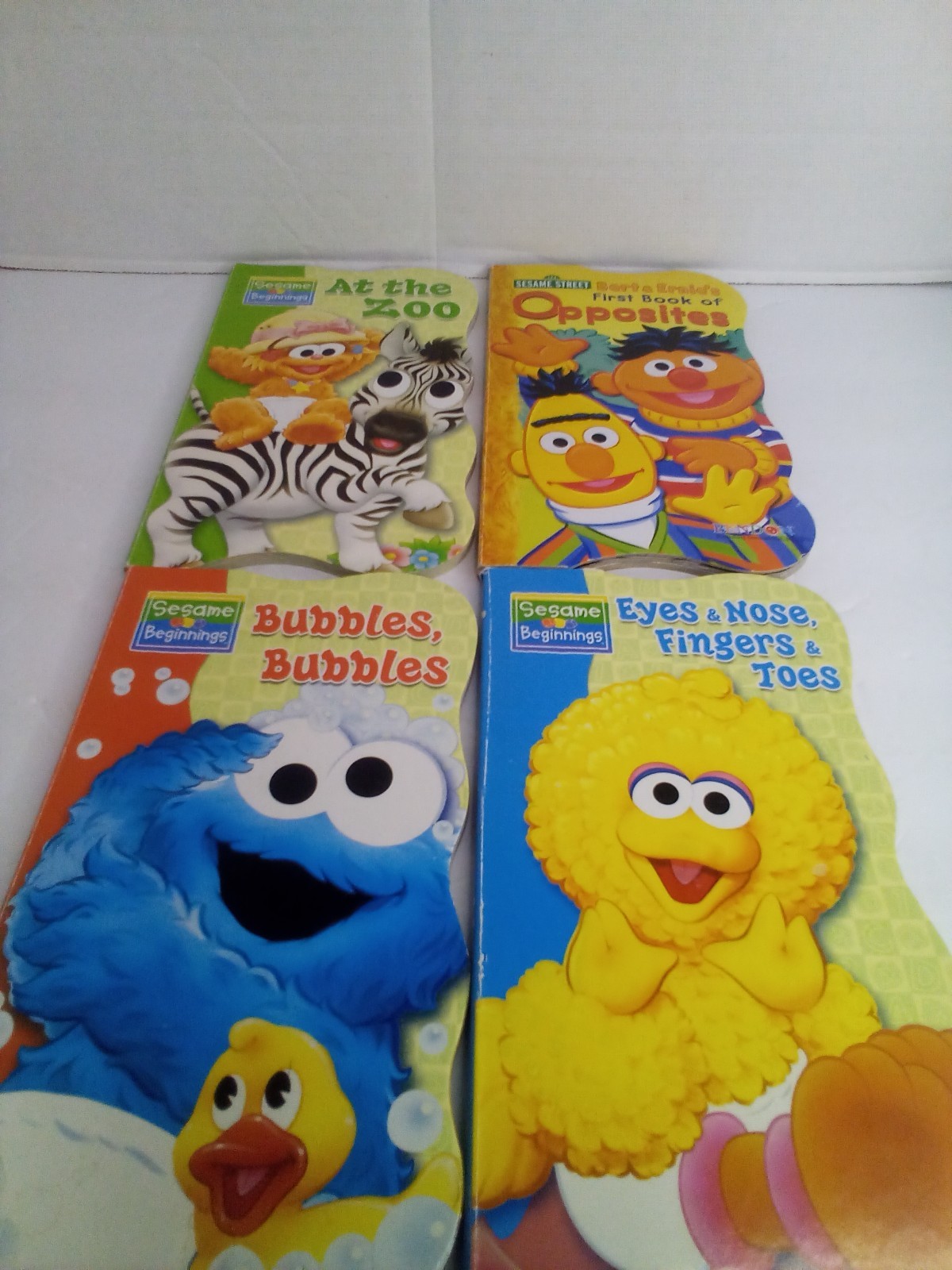 Sesame Street Board Book Lot of 4 Bendon Publishing