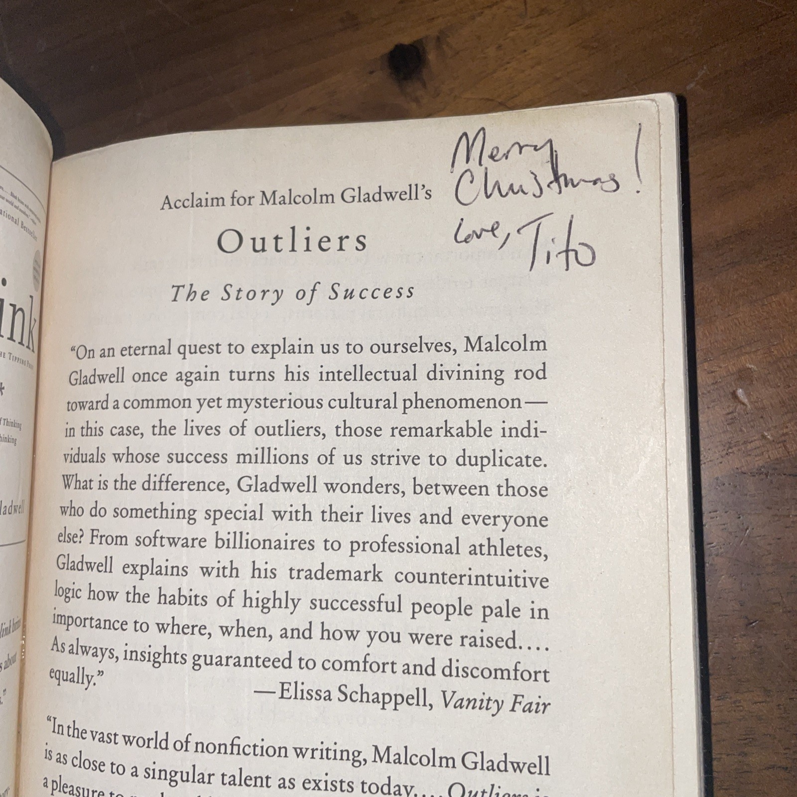 Outliers: The Story of Success by Malcolm Gladwell