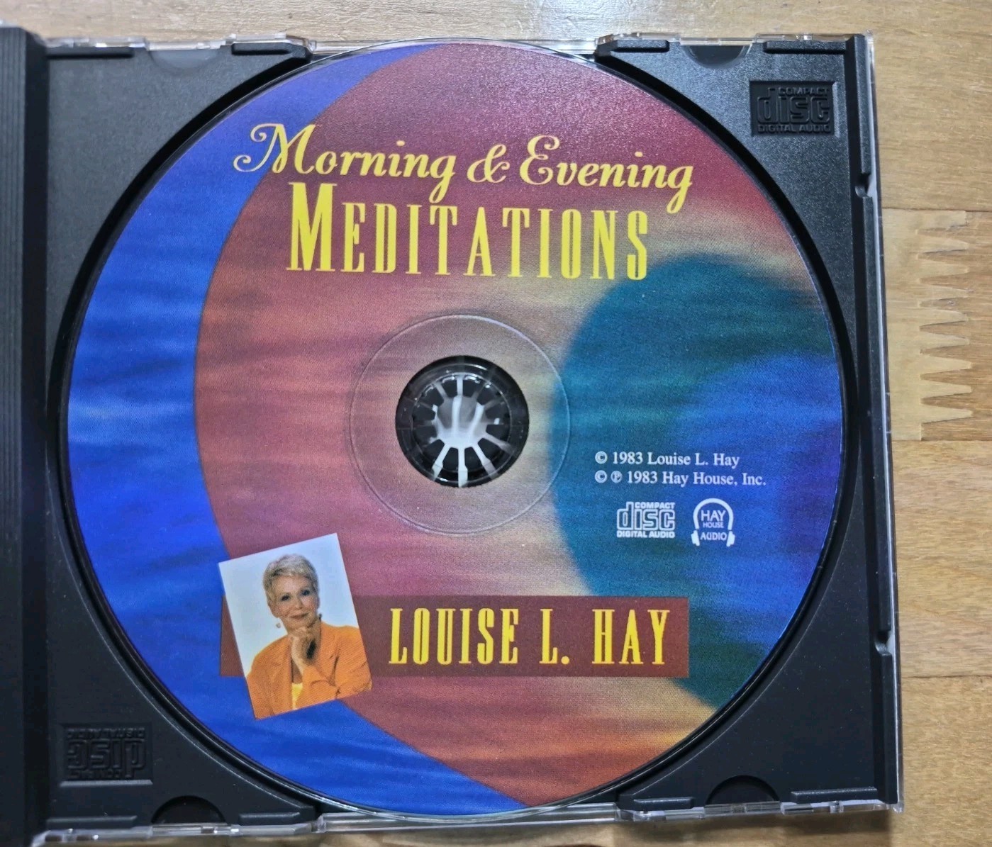 Louise Hay Morning & Evening Meditations Audio CD Pre-Owned Guided Meditation