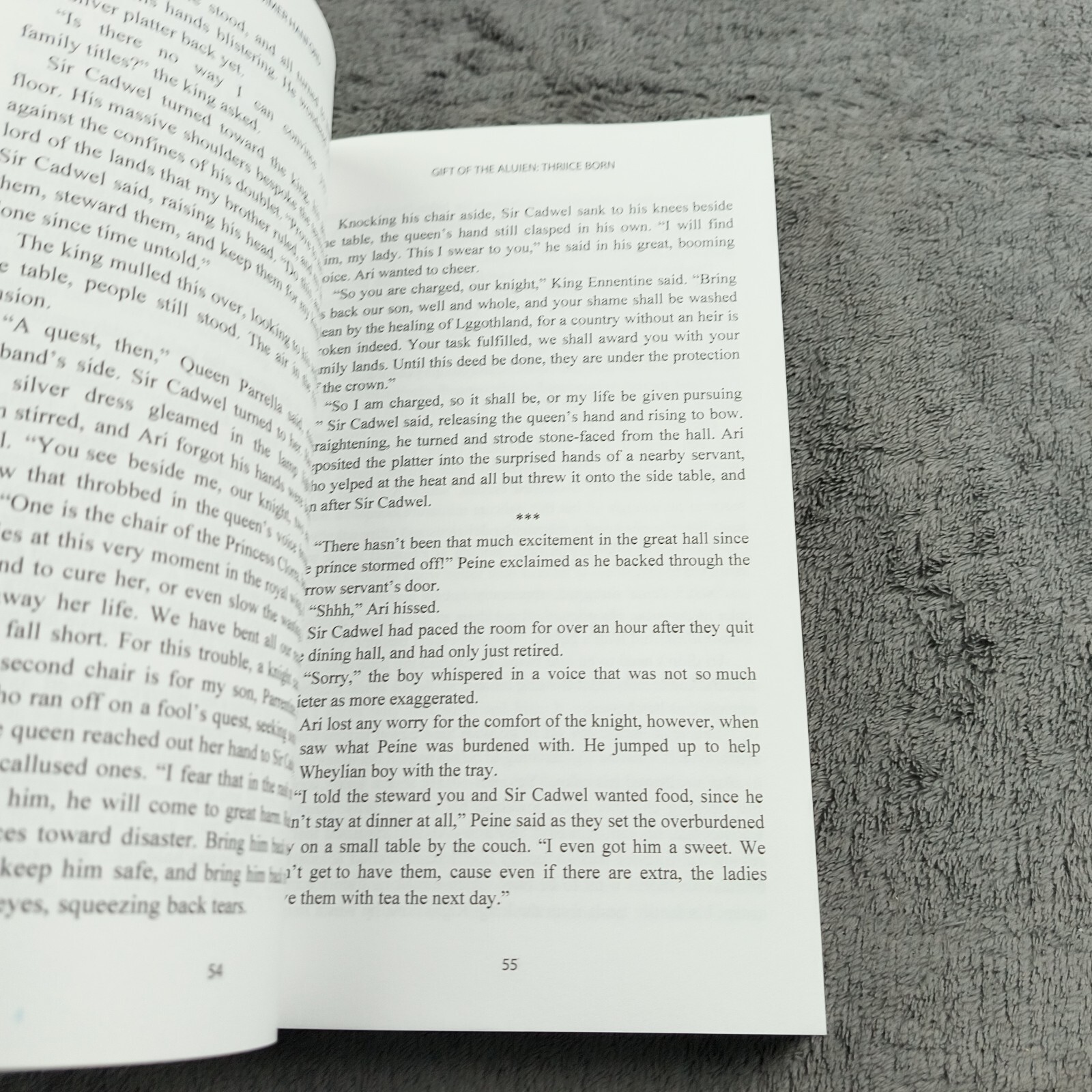 Gift Of The Aluien Thrice Born By Summer Hanford With Bookmark Signed To Summer