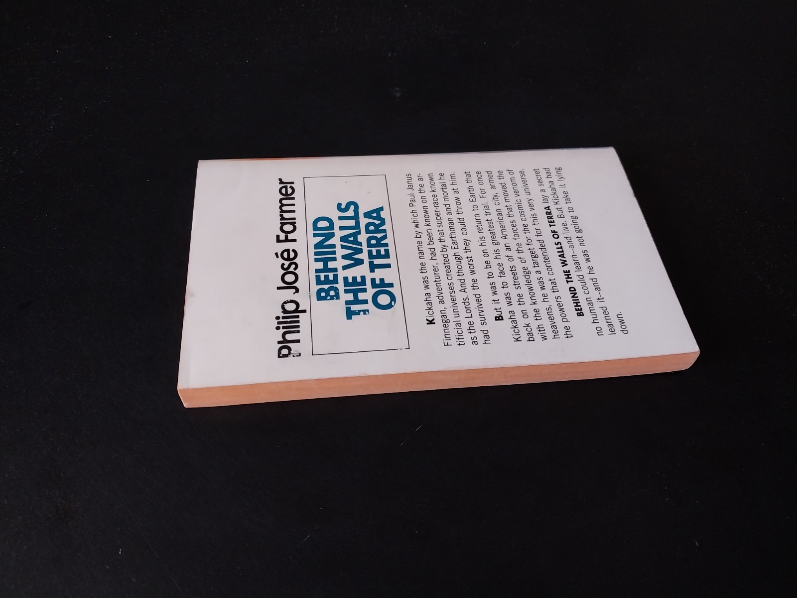 Philip Jose Farmer – Behind the Walls of Terra – Ace Books First Edition 1970