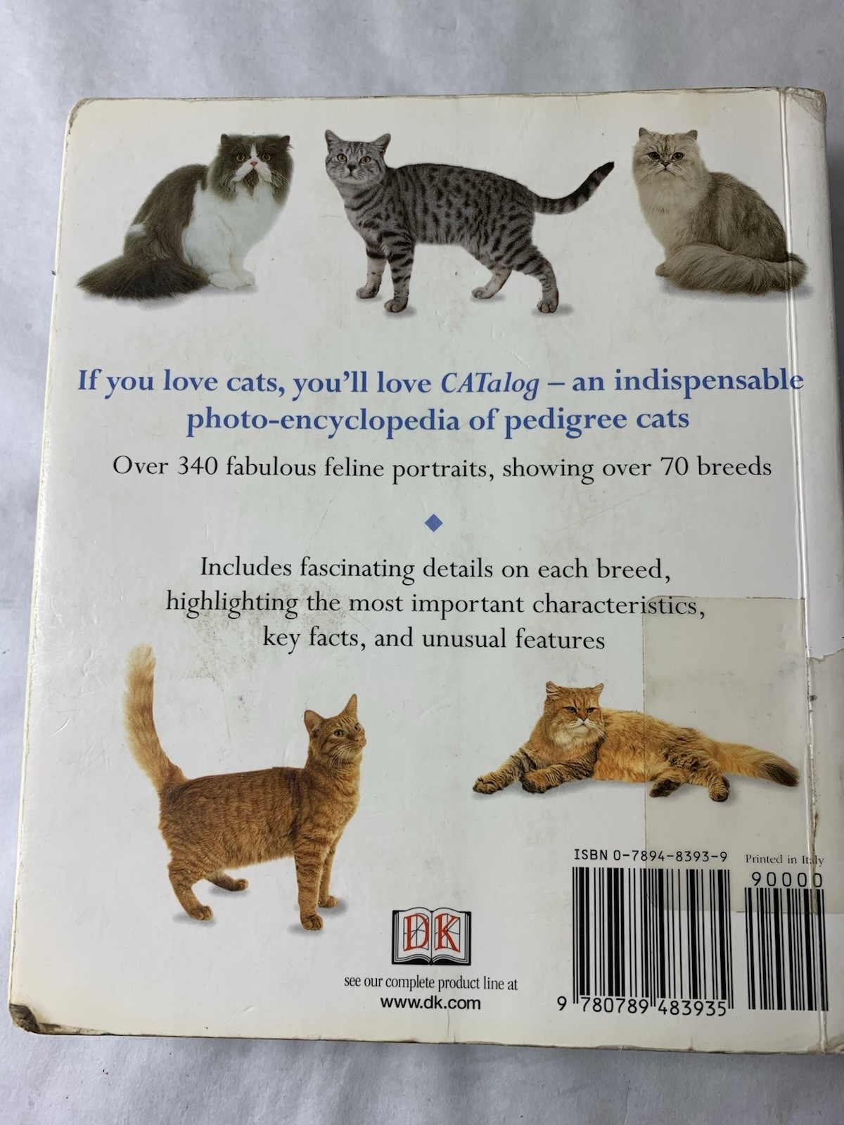 VTG CATalog PB By Dr Bruce Fogle First American Edition 2000