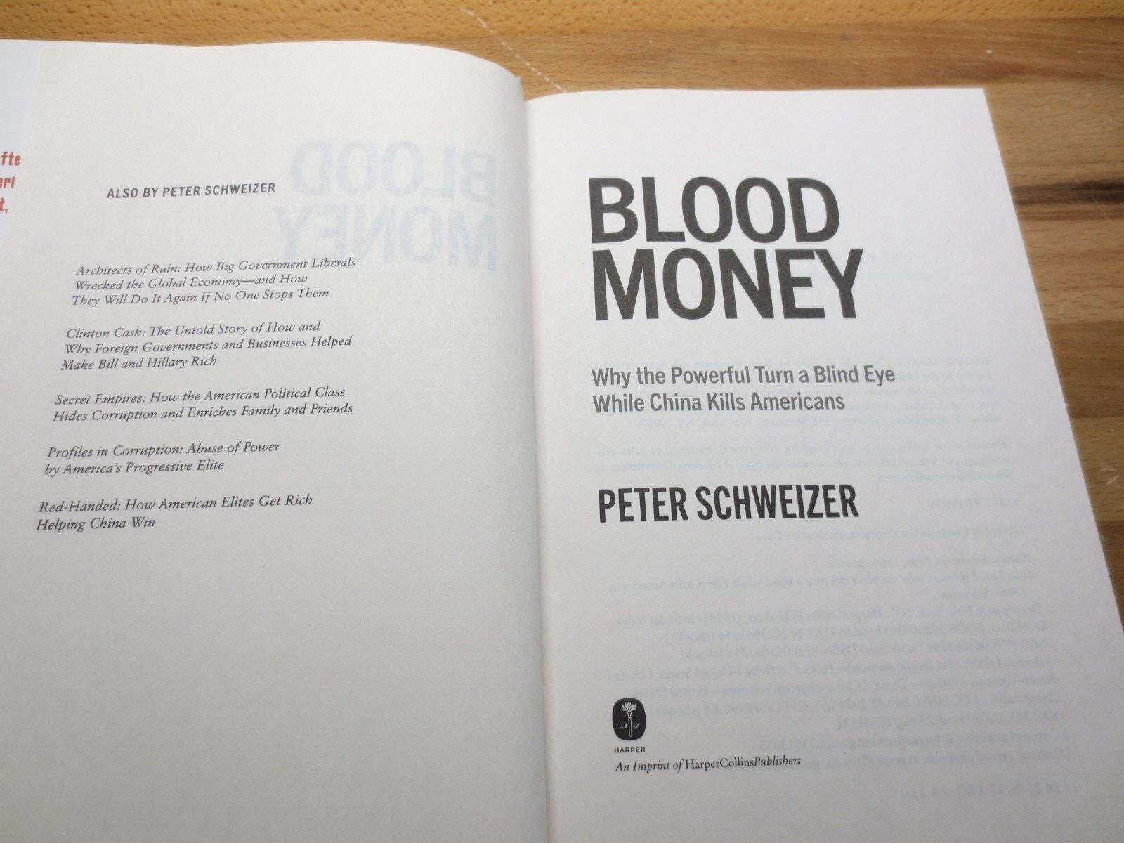 Blood Money: Why the Powerful Turn a Blind Eye While China Kills Americans 2024