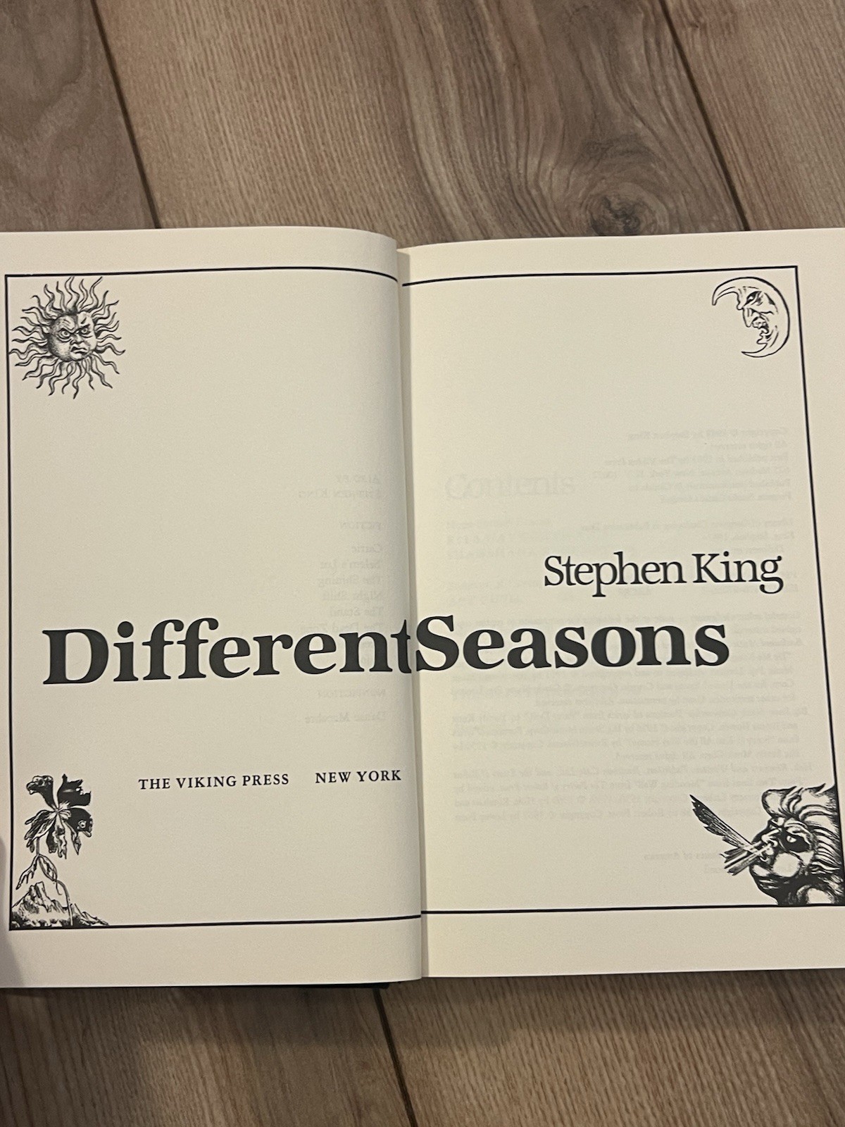 Vintage 1982 Stephen King Different Seasons TRUE 1st First Edition VIKING
