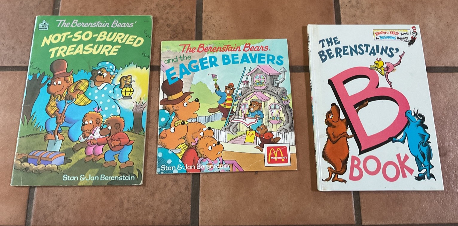 Lot of 25 Berenstain Bears Paperback Books by Stan & Jan Bernstein Various