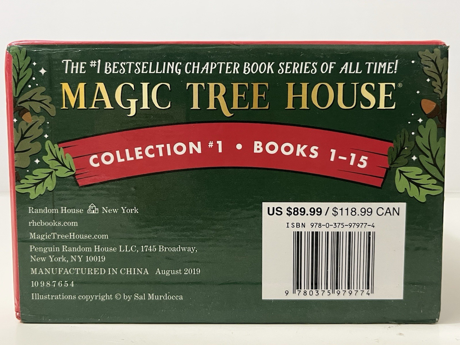 Magic Tree House Collection 1 Boxed Book Set 1-15 by Mary Pope Osborne