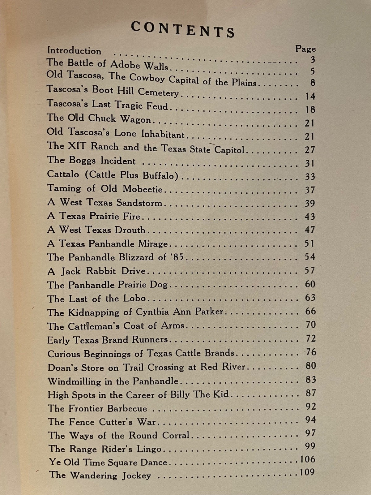 UNDER TEXAS and BORDER SKIES 1935 ROSCOE LOGUE 111 PAGES NICE!