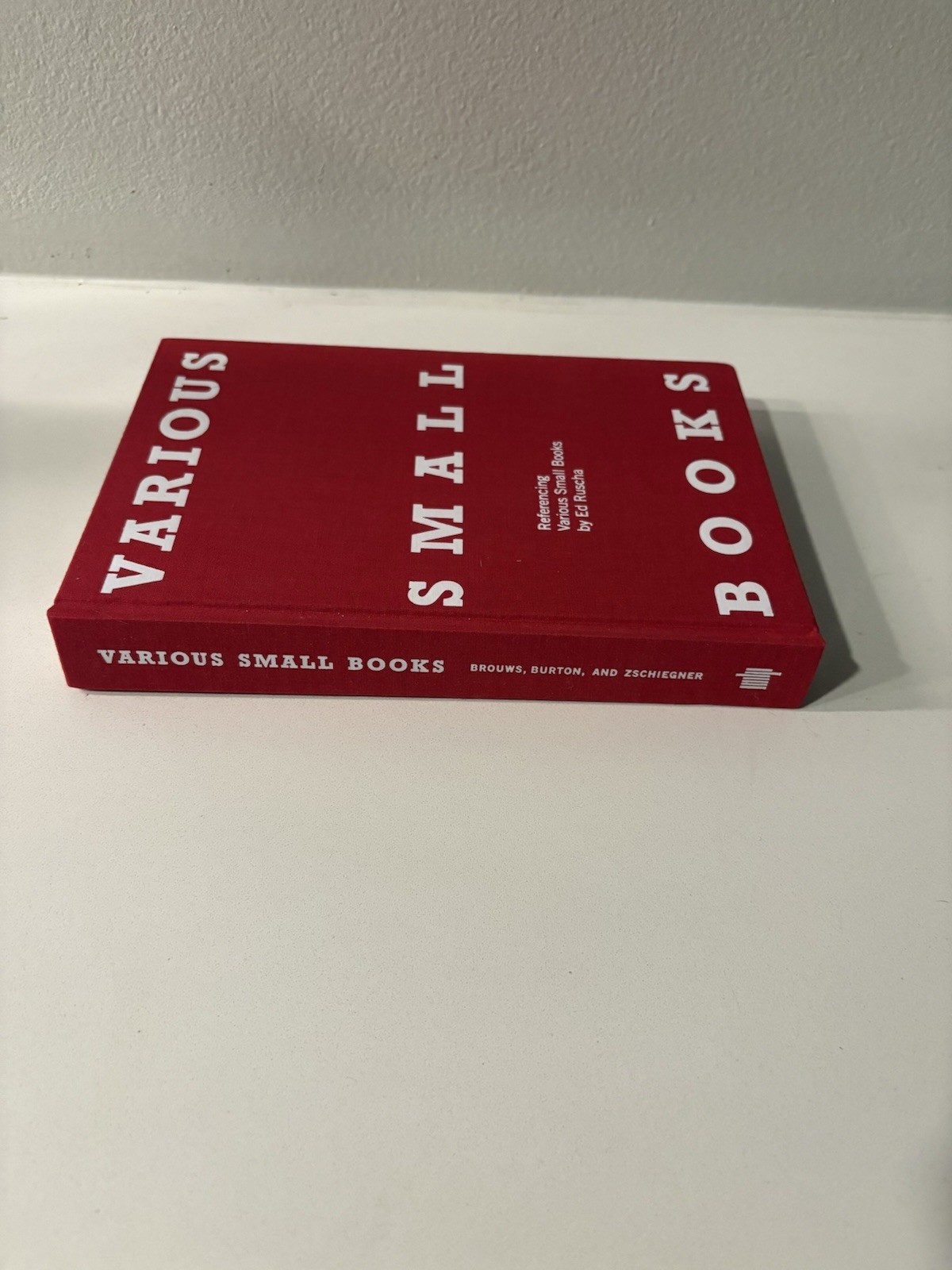 Various Small Books Referencing Various Small Books by Ed Ruscha Brouws Burton