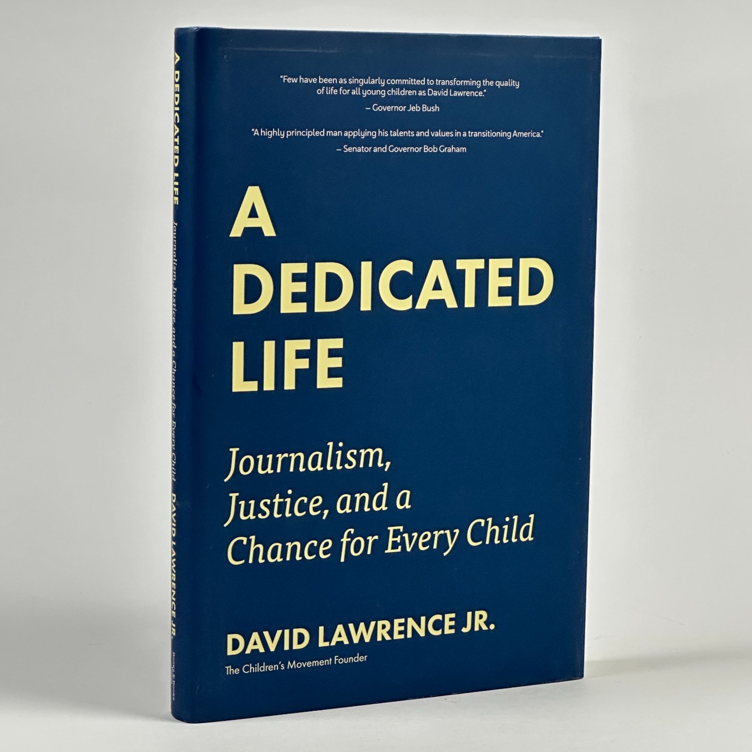 Signed Memoir “A Dedicated Life” David Lawrence Jr., Miami Herald (2018, HC)