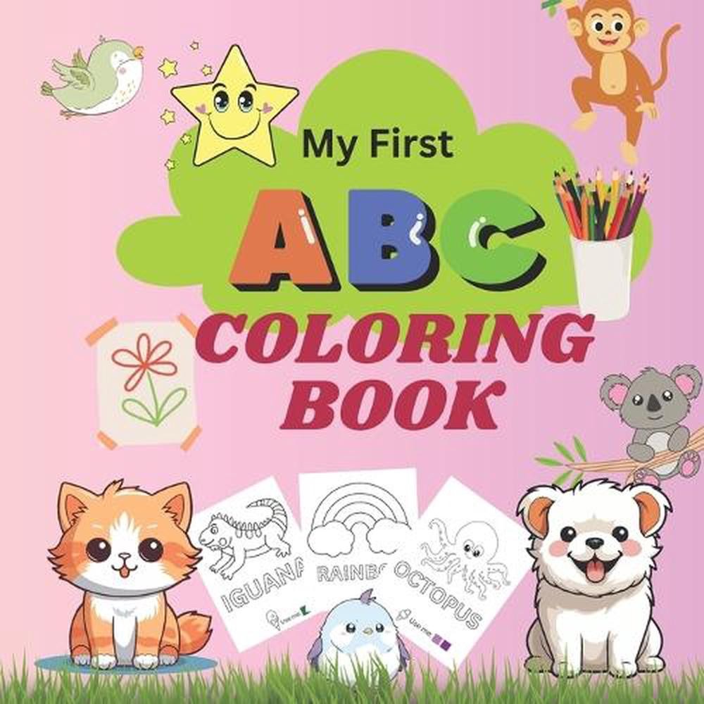 ABC coloring book: Preschool coloring book Under age 5 by Yellowbeez Publication