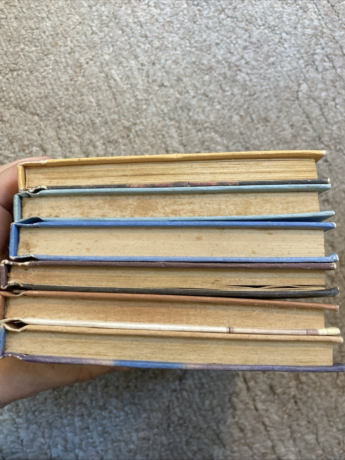 Vintage 80s Just For Boys 6 Book Lot Weekly Readers Hardcover HC Readers YA