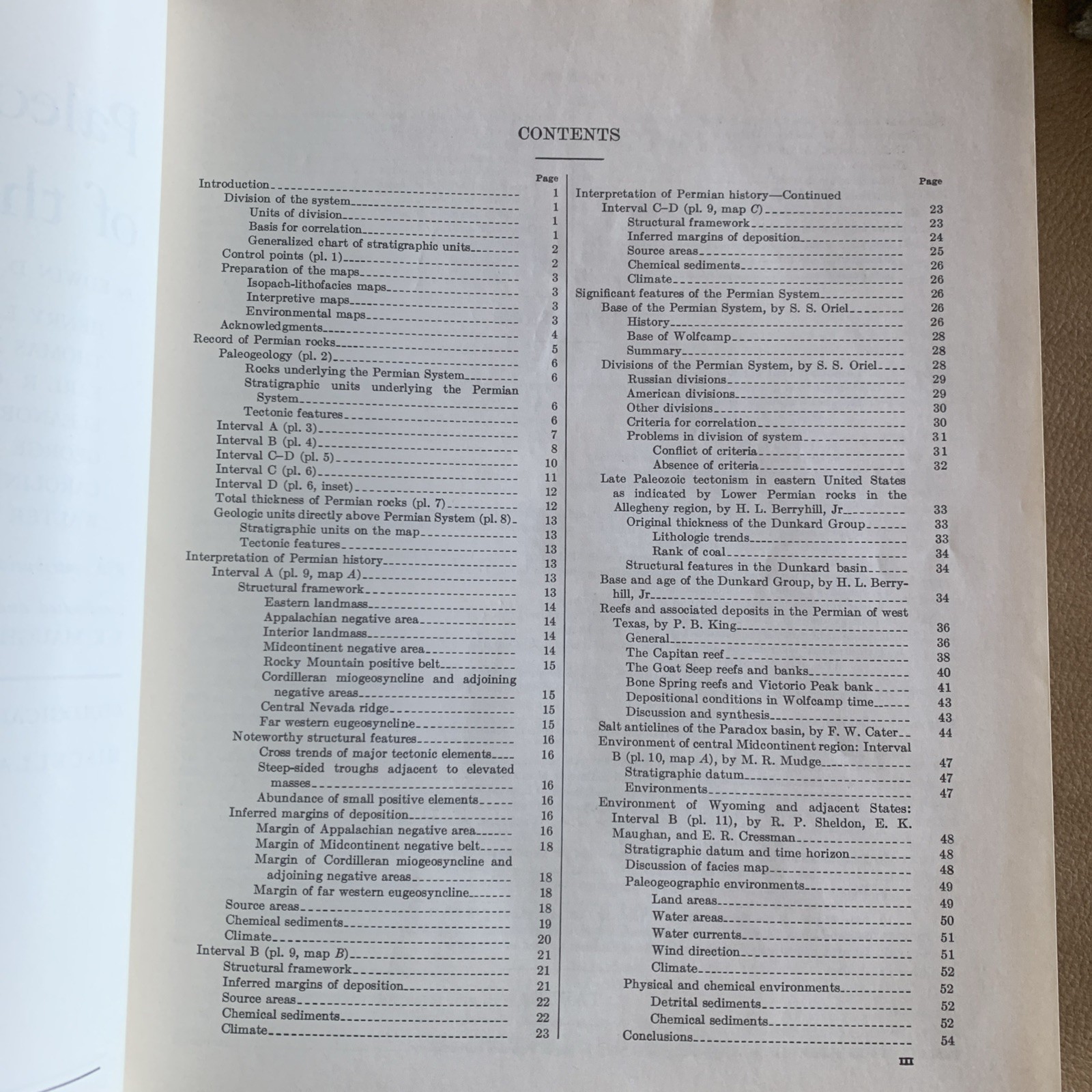 Paleotectonic Maps of the Permian System by Edwin D. McKee
