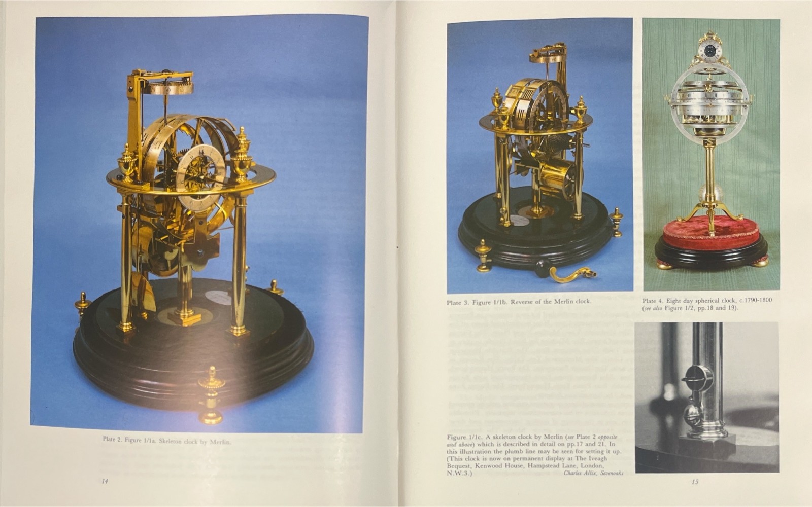 British Skeleton Clocks by Derek Roberts