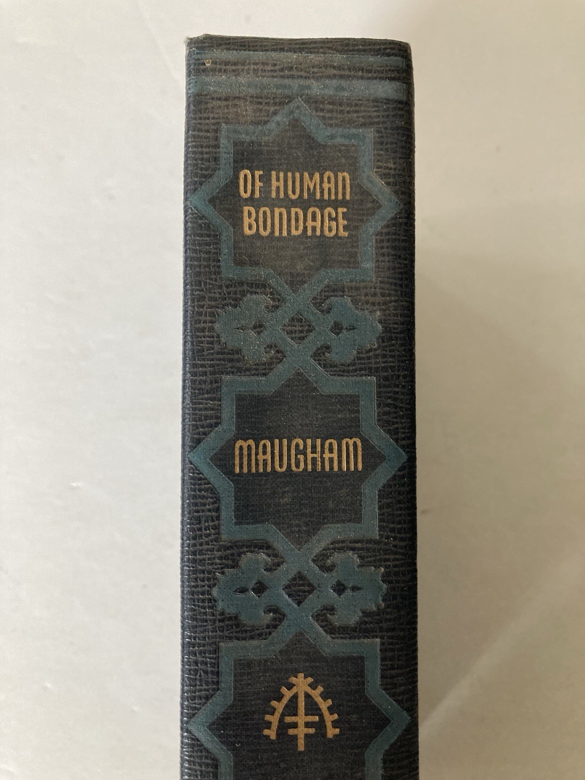 Antique 1915 Of Human Bondage by W. Somerset Maugham Hardcover Book