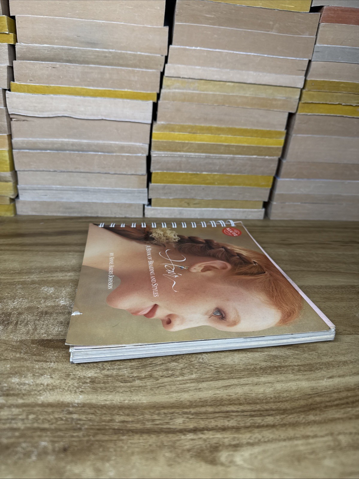 KLUTZ Hair A Book of Braiding and Styles Anne Akers Johnson Vtg Guide How To