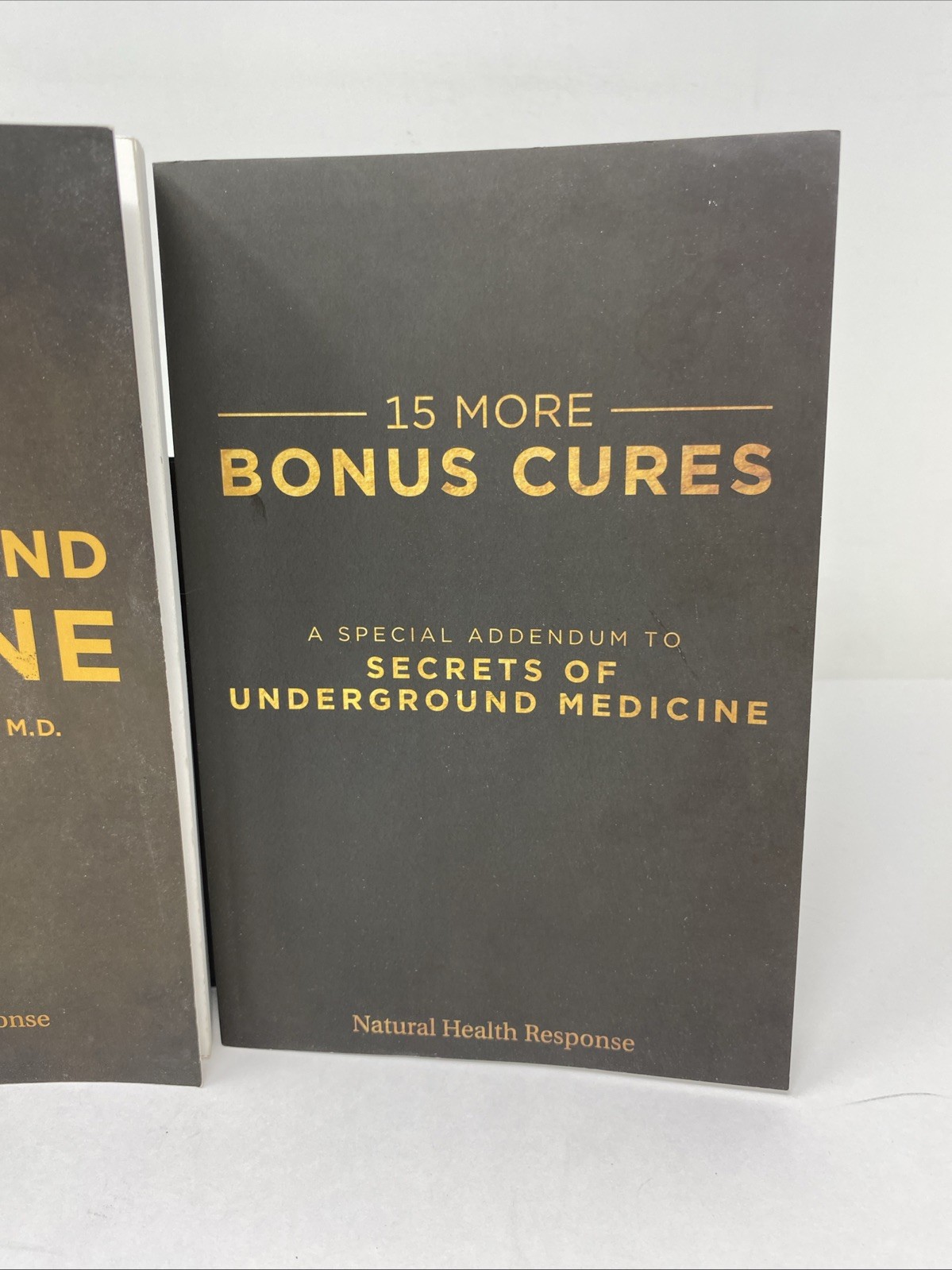 Secrets of Underground Medicine + 15 Bonus Cures 2‑Book Set Richard Gerhauser