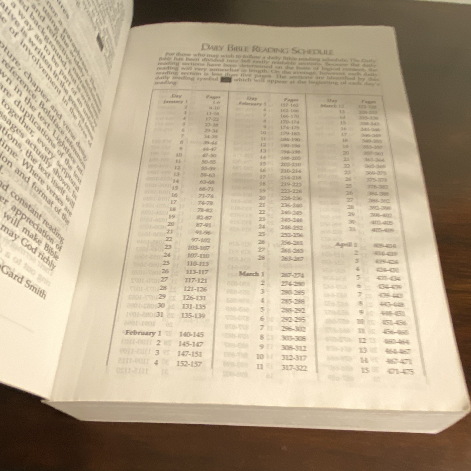 F. Lagard Smith The Daily Bible NIV Chronological 365 Readings PB 1990