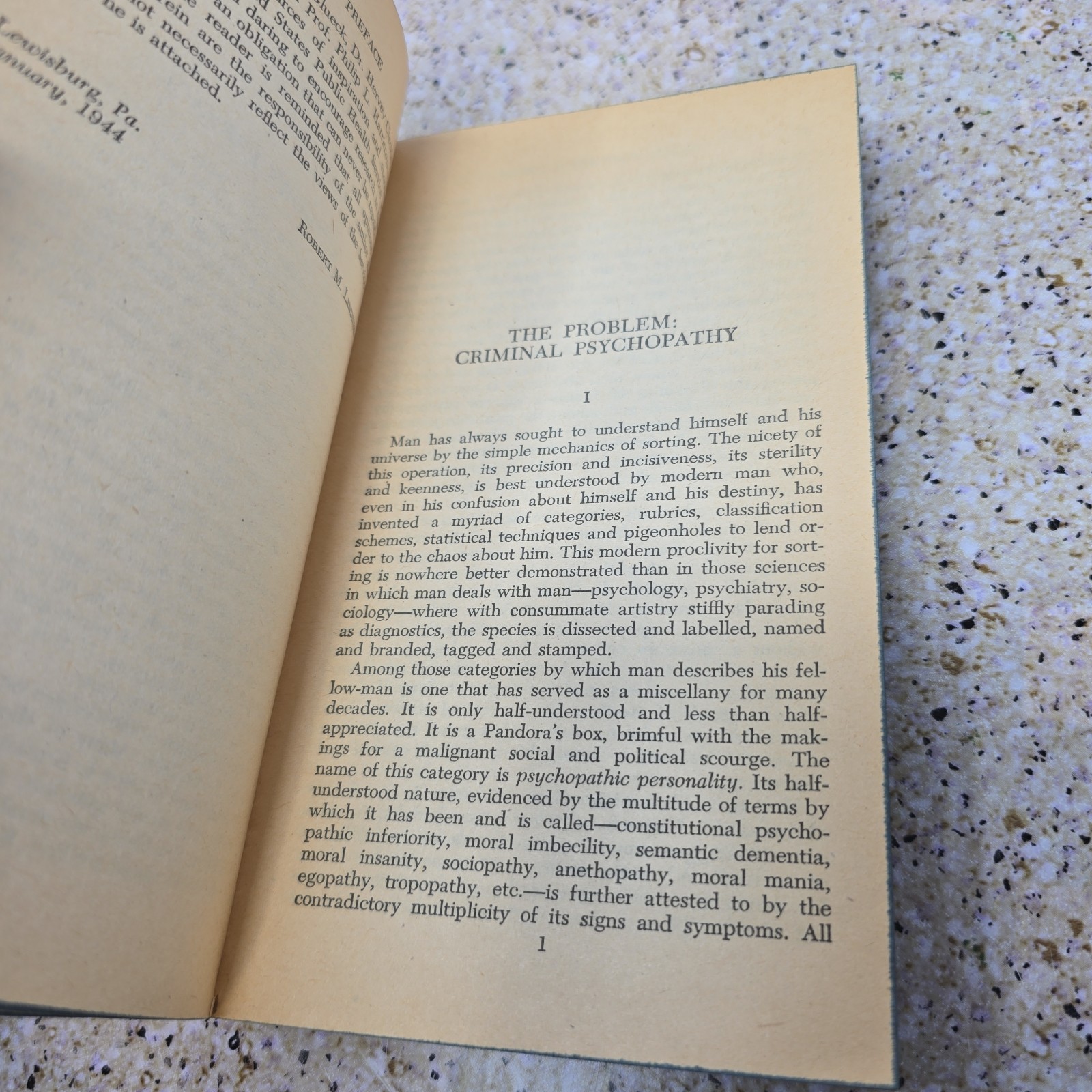 Rebel Without A Cause by Robert M. Lindner BC-32 Grove Press 1944