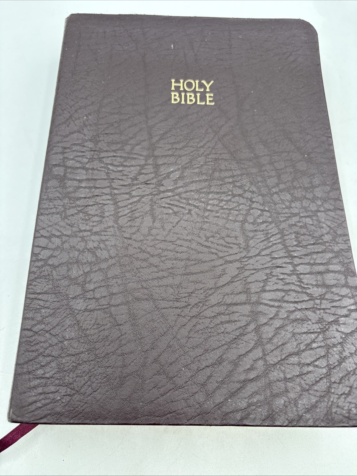 NKJV Bible Giant Print Center-Column Reference Nelson Bonded Leather
