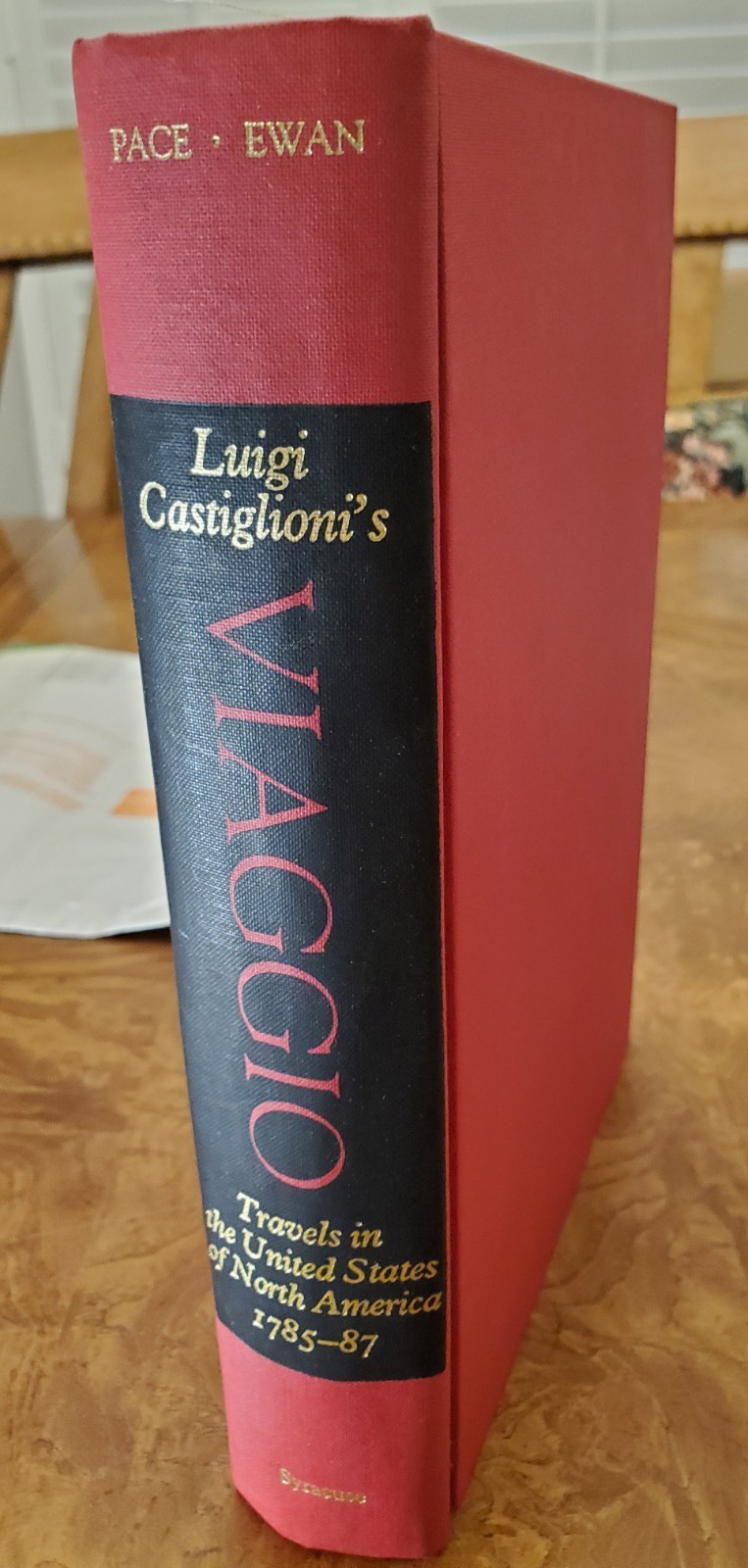 Luigi Castiglioni’s Viaggio – Travels in the U.S. of A. 1785-87