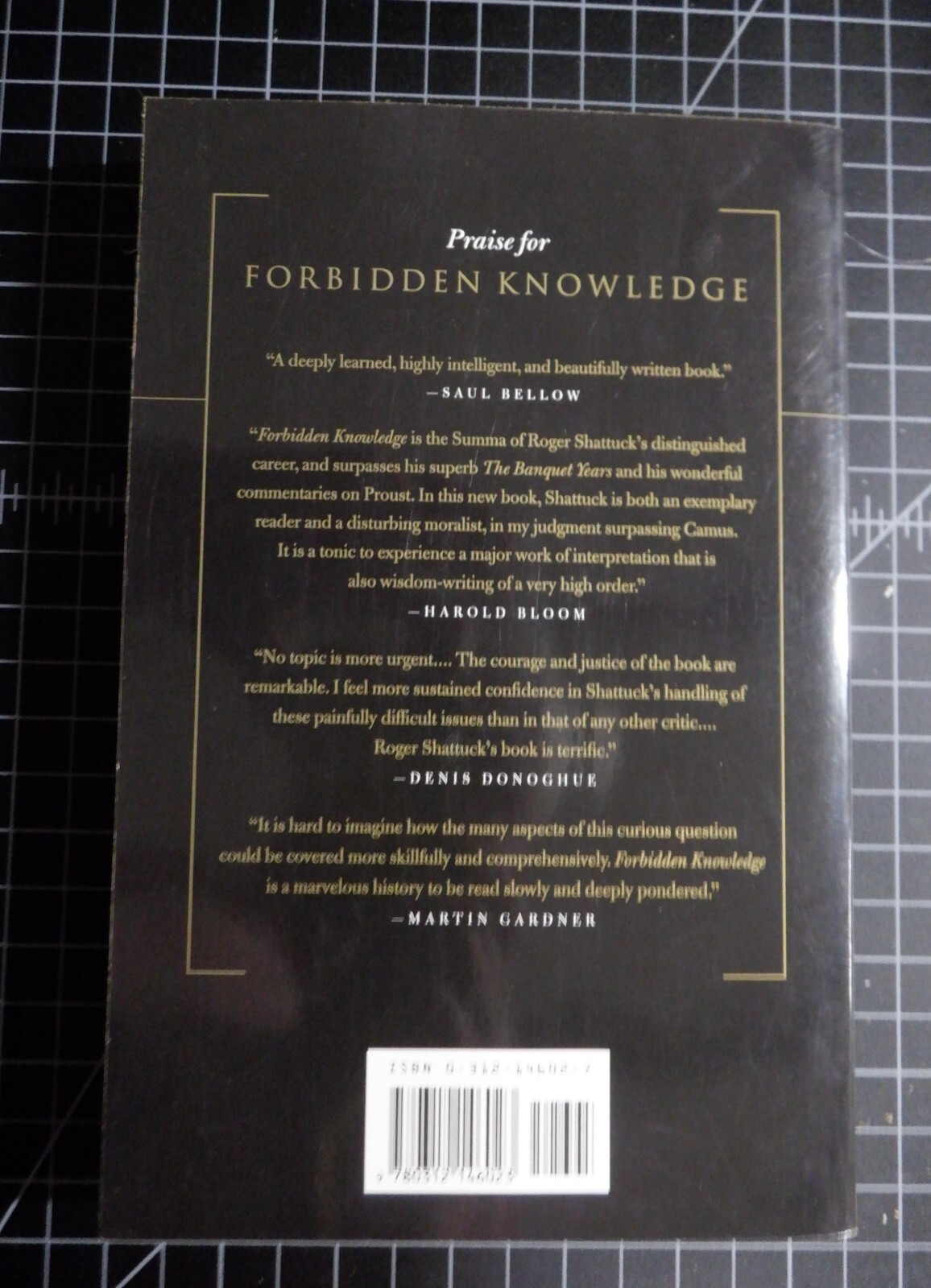 Forbidden Knowledge Roger Shattuck