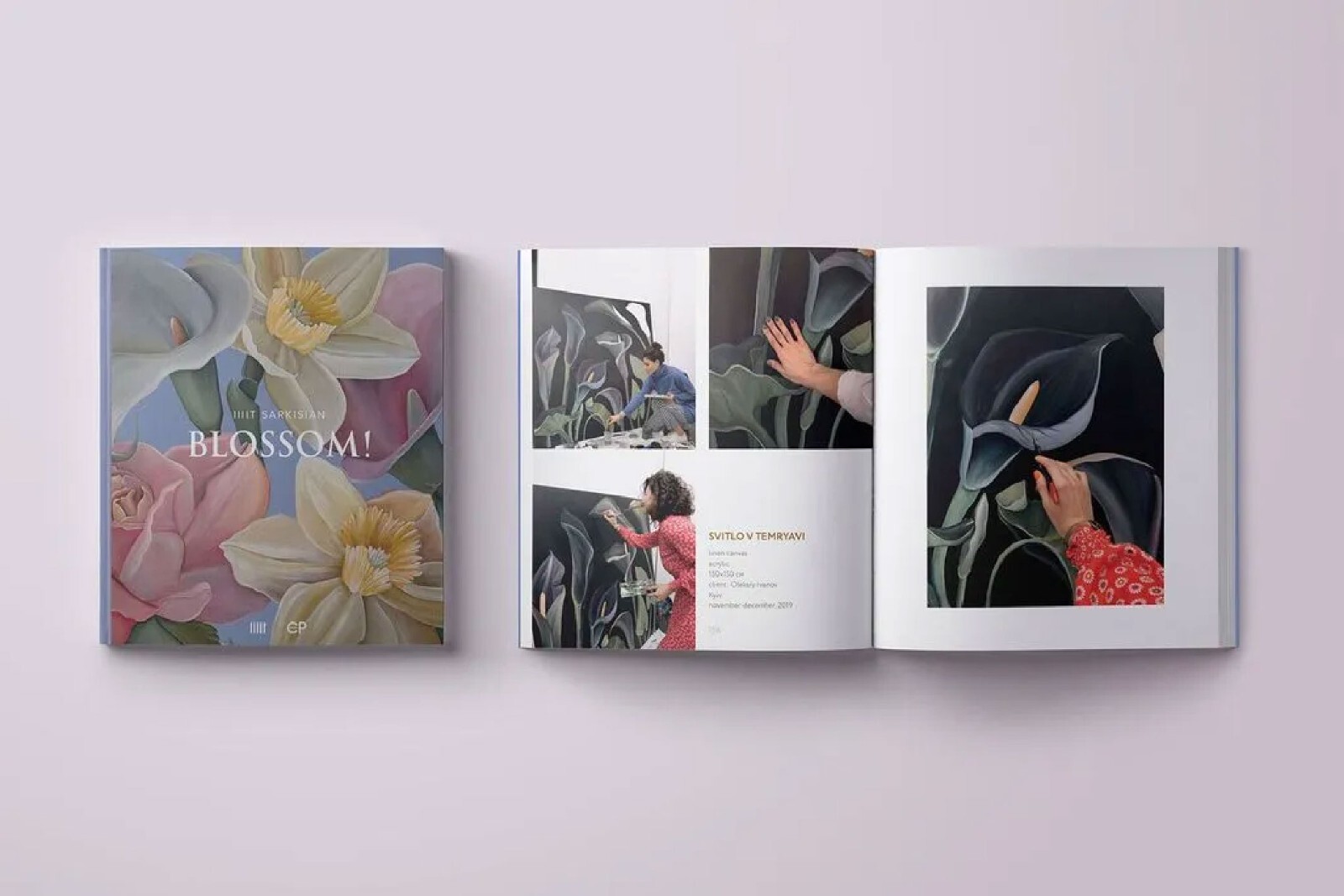 Colorful Art Book. BLOSSOM! or “FLOWERS!”