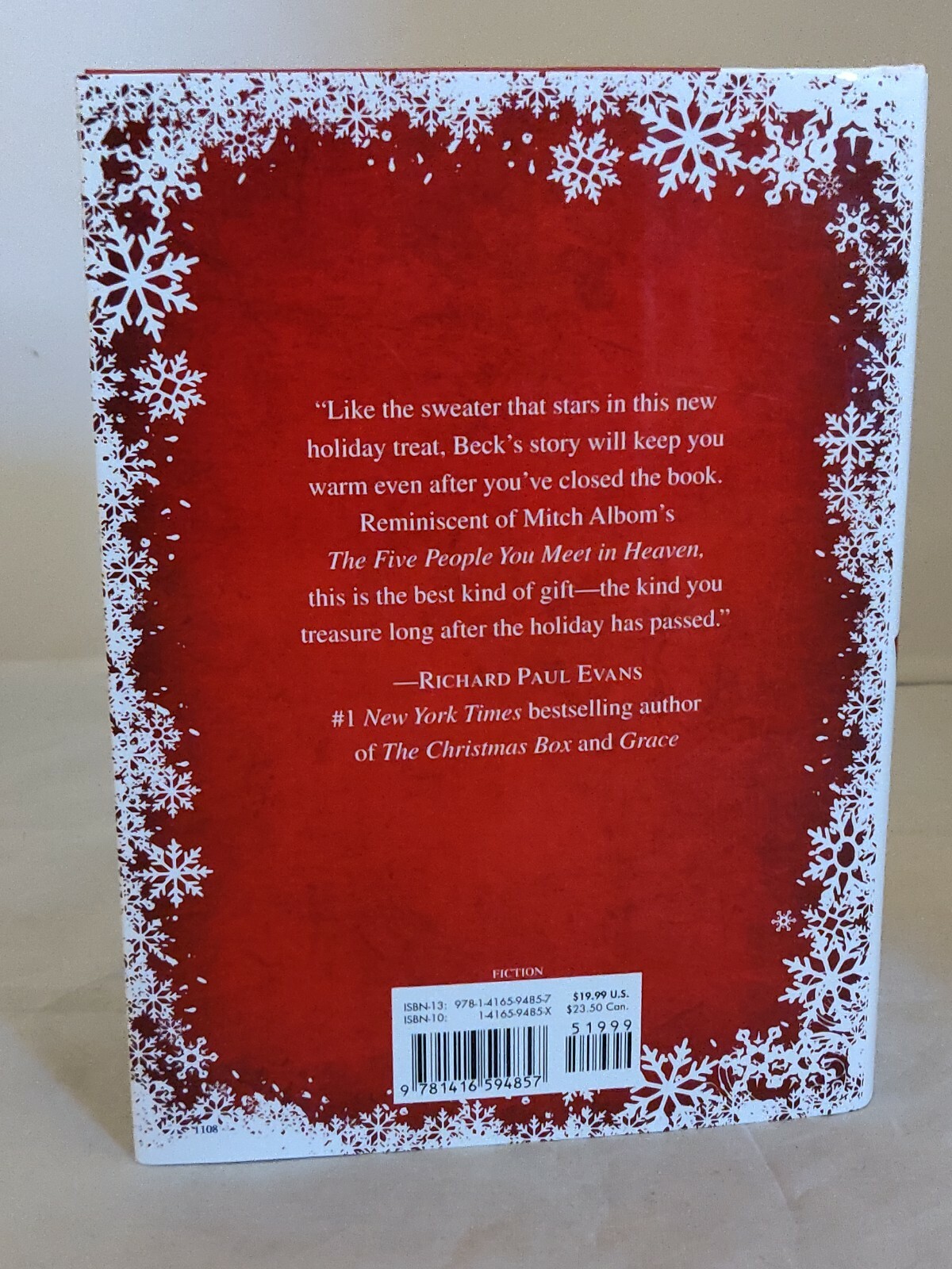 The Christmas Sweater By Glenn Beck SIGNED Autograph Hardcover Book