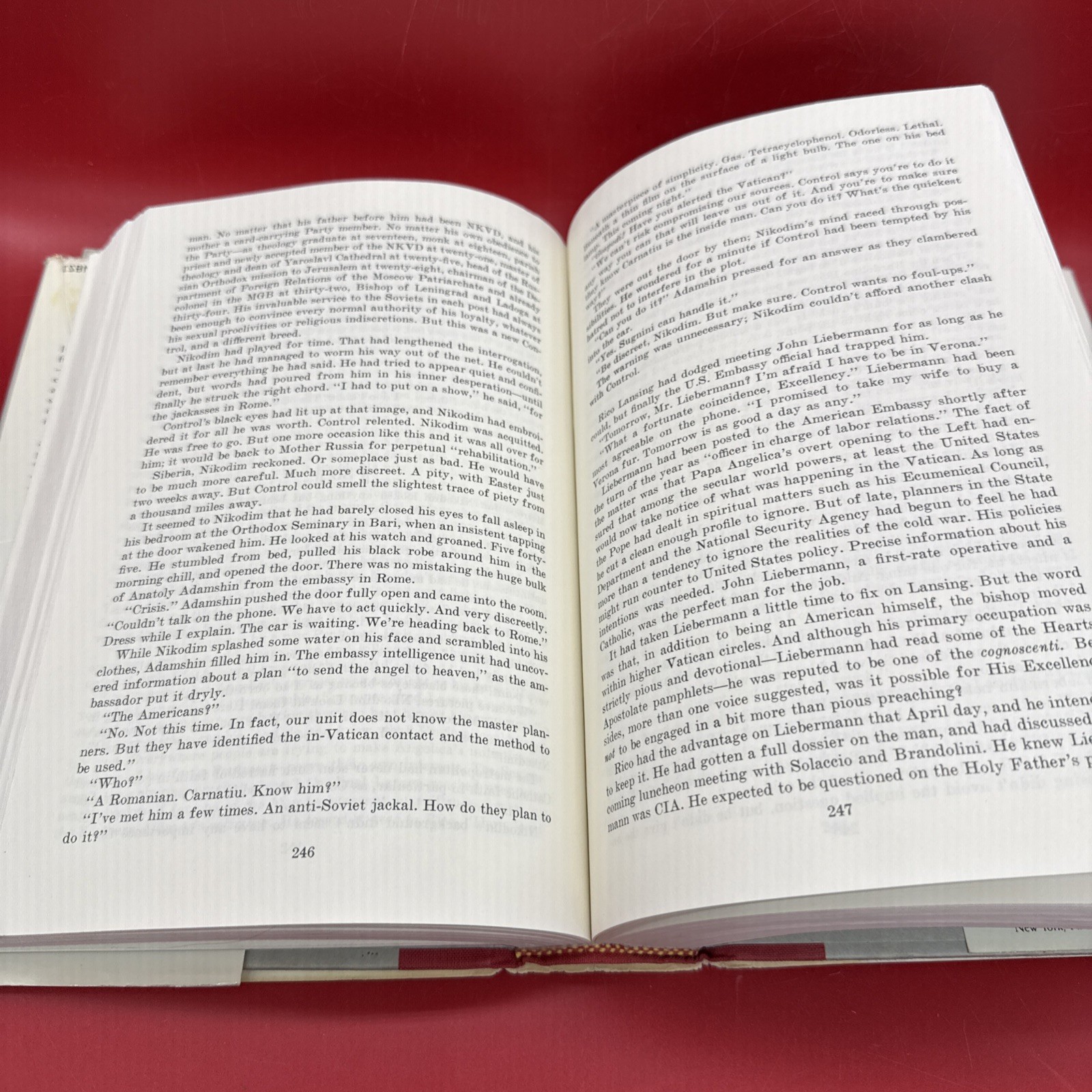 Vatican: A Novel by Malachi Martin Catholic- 1st Edition Hardcover w/ Dust Cover