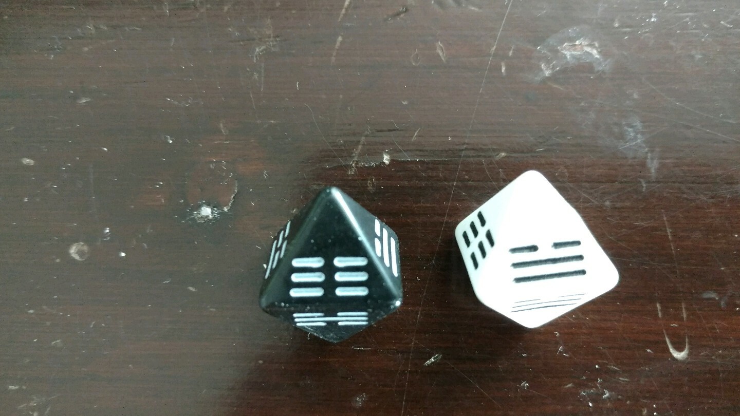 I Ching Ba Gua Oracle Of Change Kit with Yin and Yang Dice