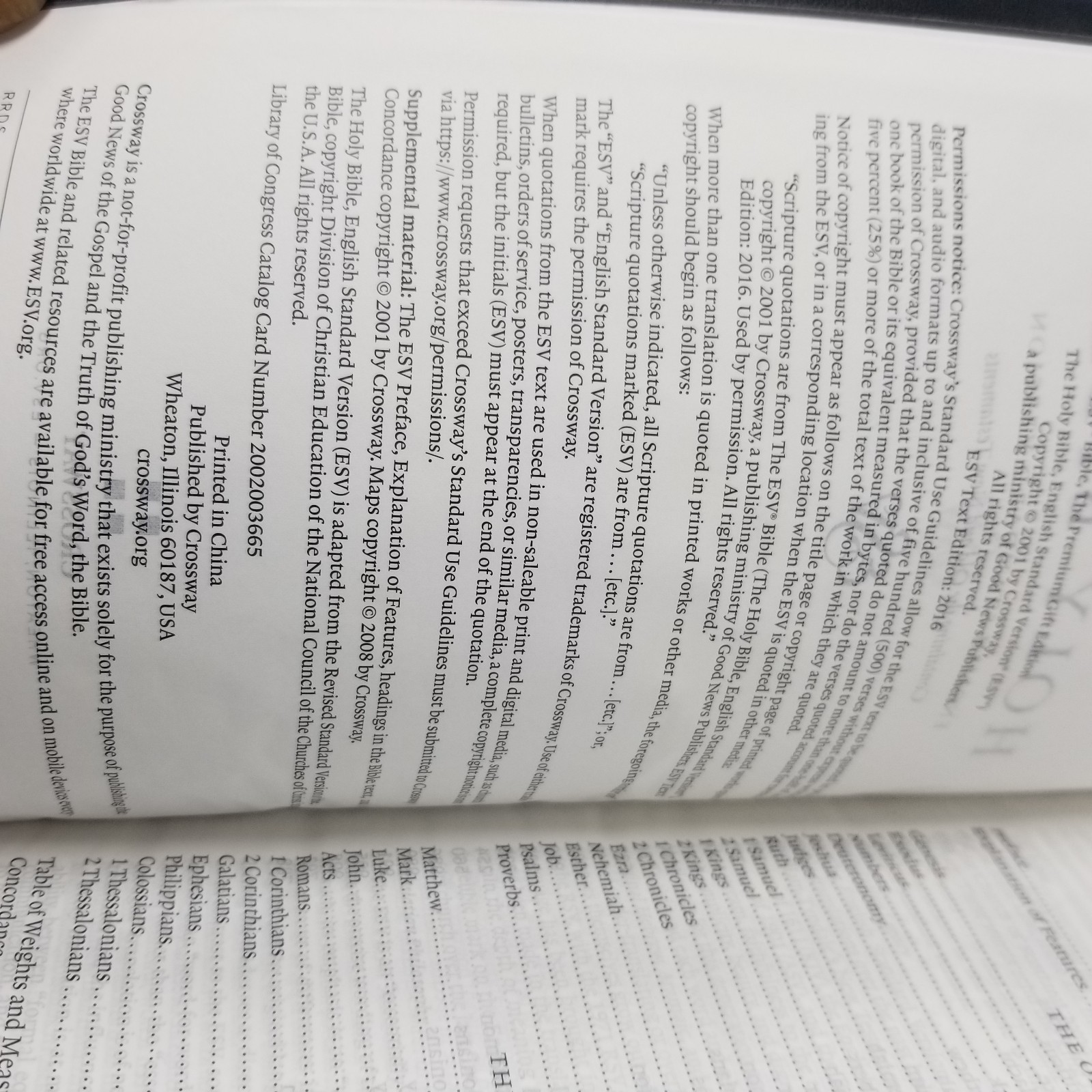 holy bible english standard version crossway Black Leather Bound