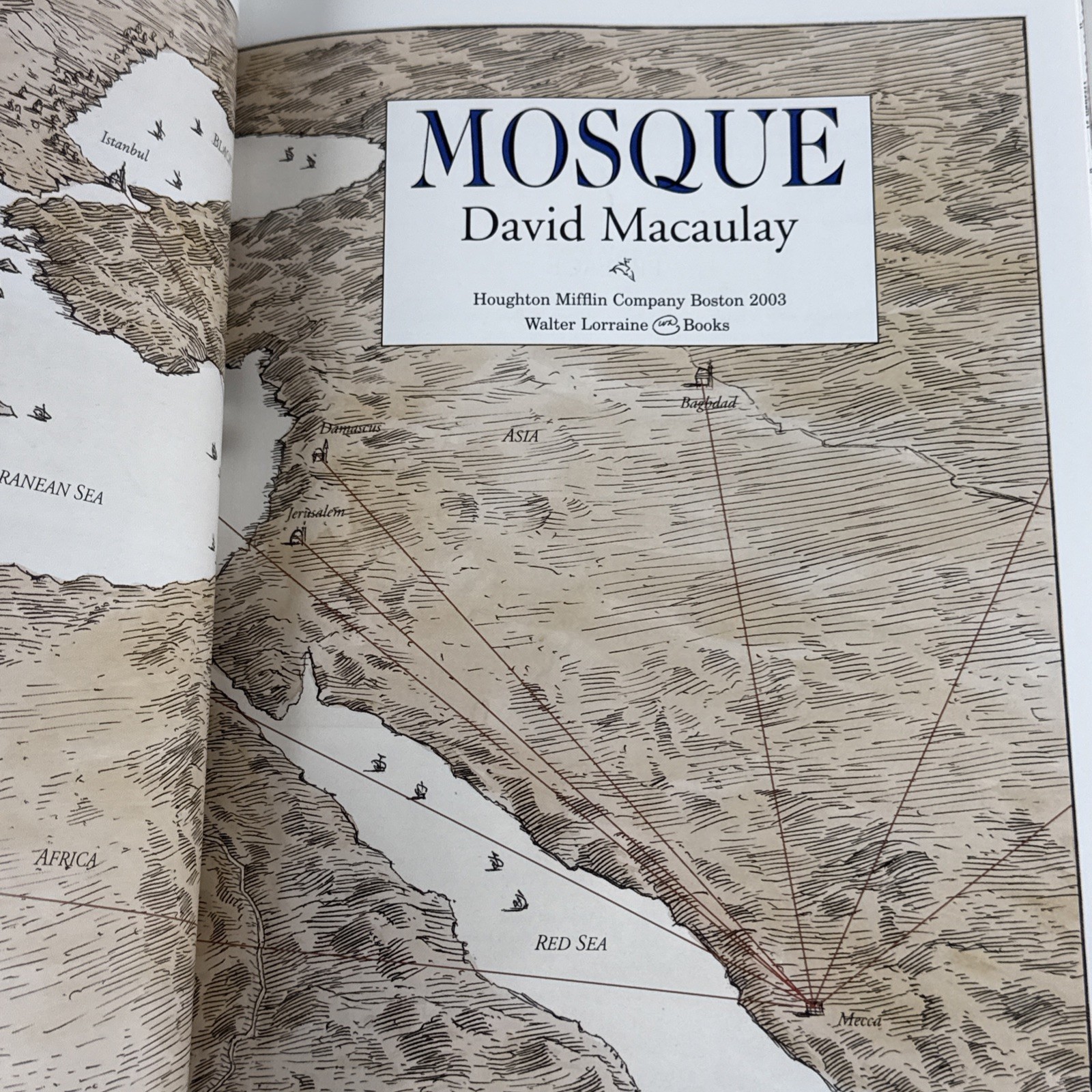 David Macaulay Architecture Book Lot 6 City Cathedral Mosque Castle SIGNED 1st