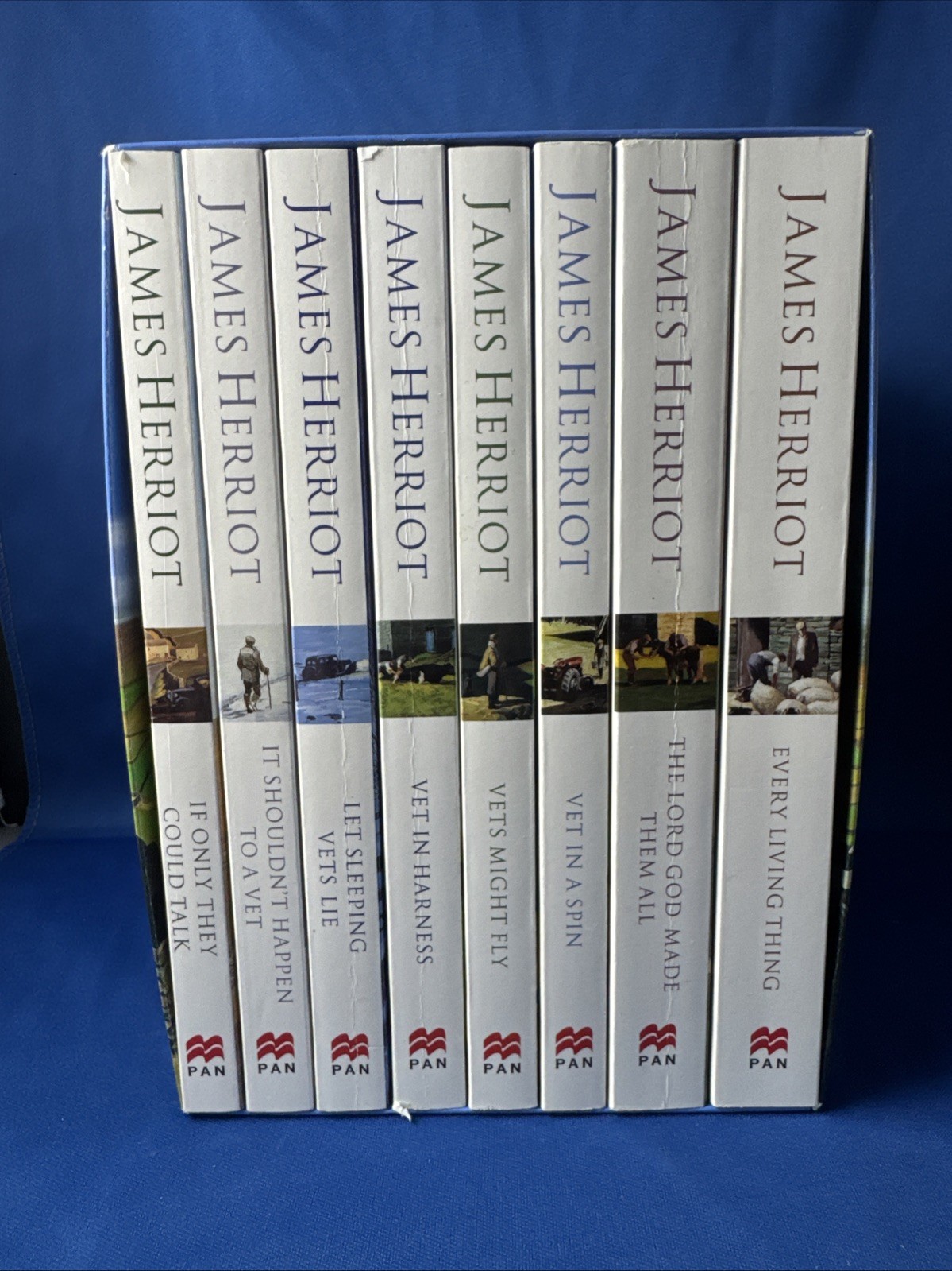 James Herriot Collection 8 Books Box Set 1-8 All Creatures Great Small