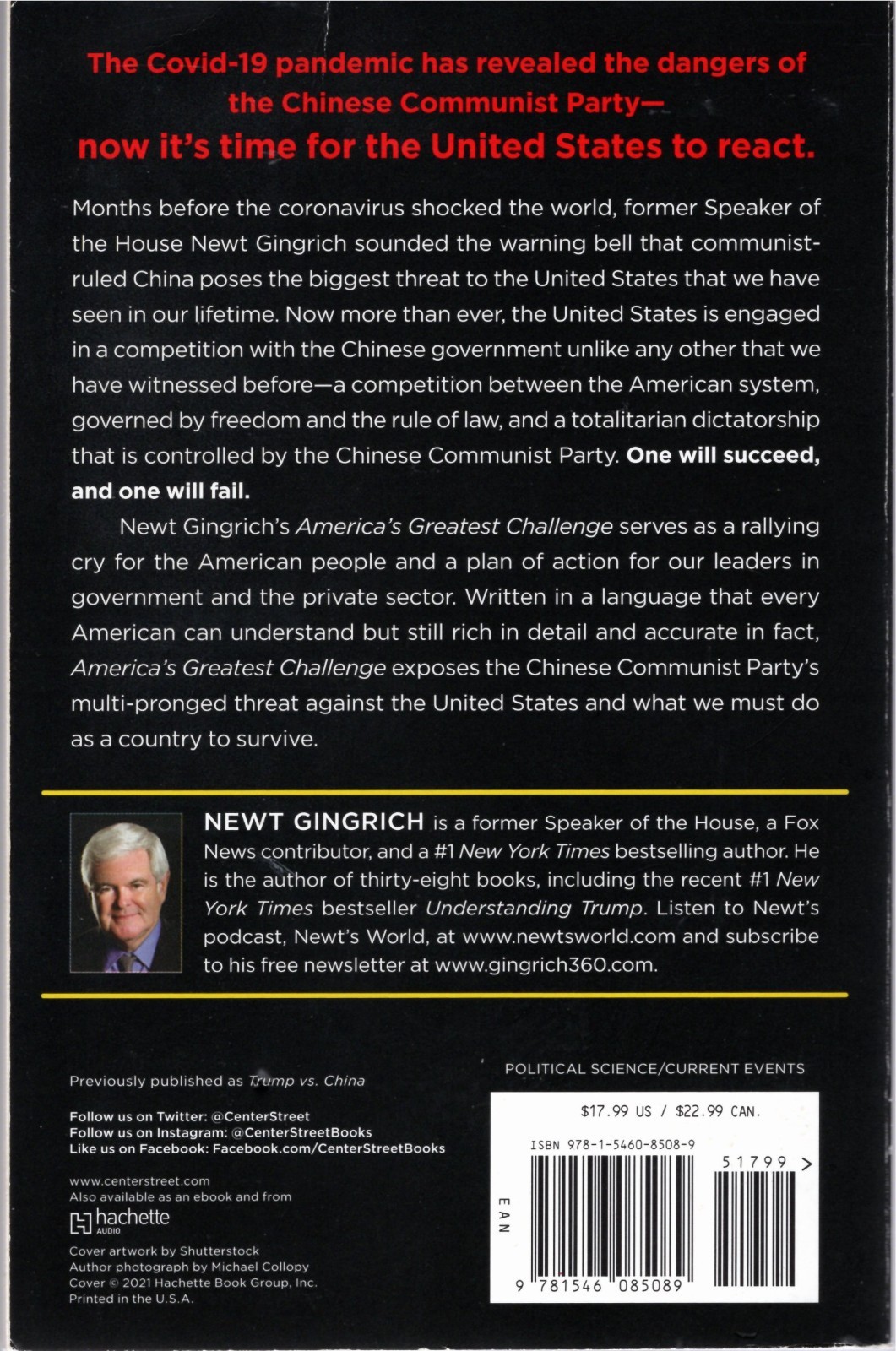 Lot of 3 NEWT GINGRICH Books: Amer.Greatest Challenge/To Renew Amer./Shakedown
