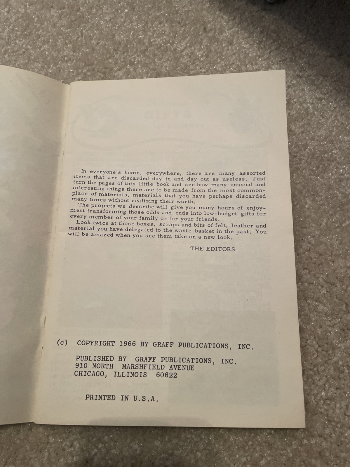 RARE Collection: Set of 6 Books 1966 Vintage KAP Krafts Books +2 Similar Bonus